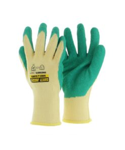 Γάντια εργασίας πράσινο/μπεζ  SAFETY JOGGER CUNSTRUCTO 3243 510200