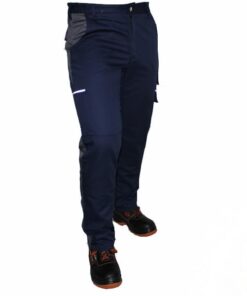 Alternative view of Ανδρικό παντελόνι εργασίας μπλε LUK-03BLUE