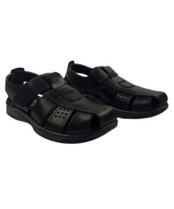 Ανδρικά ανατομικά παπουτσοπέδιλα μαύρα PEGADA 132201-56