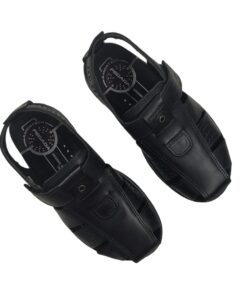 Alternative view of Ανδρικά ανατομικά παπουτσοπέδιλα μαύρα PEGADA 132201-56