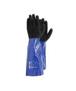 Γάντια προστασίας μαύρο-μπλε TEGERA 12945