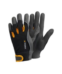 Γάντια εργασίας μαύρο-γκρι TEGERA 9120