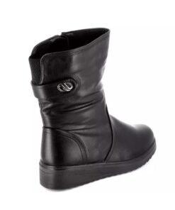 Alternative view of Γυναικεία μποτάκια μαύρα B SOFT 413-1