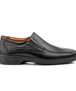 Ανδρικά Loafers μαύρα BOXER 13788 BLACK