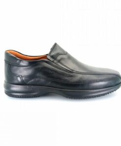 Ανδρικά Slip-ON μαύρα BOXER 12133BLACK