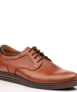 Alternative view of Ανδρικά παπούτσια δετά ταμπά ANTONIO 245KOIO