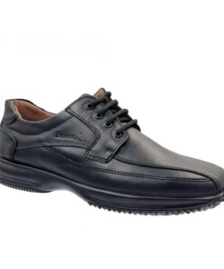 Alternative view of Ανδρικά παπούτσια μαύρα BOXER 12134BLACK