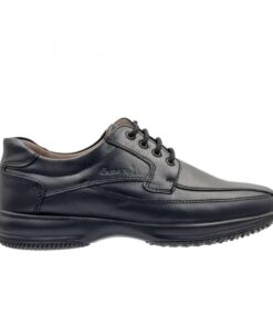 Ανδρικά παπούτσια μαύρα BOXER 12134BLACK