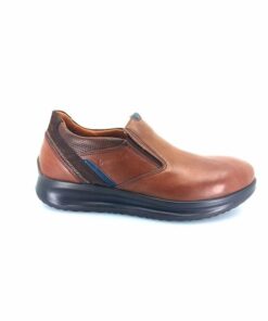 Ανδρικά Loafers ταμπά BOXER 16524 BROWN