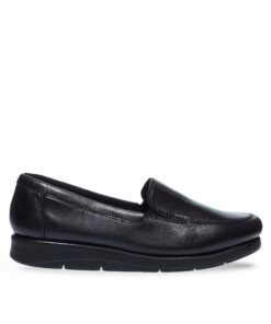 Γυναικεία μοκασίνια μαύρα PAREX 10528079BLACK