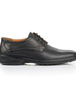 Ανδρικά παπούτσια μαύρα BOXER 13789BLACK