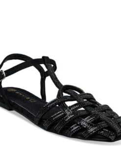 Γυναικείες μπαλαρίνες μαύρες ENVIE E84-21264BLACK