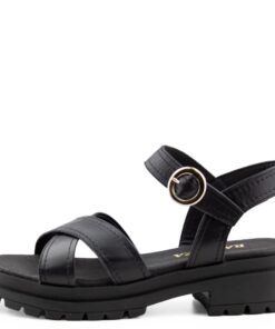 Γυναικεία πέδιλα μαύρα RAGAZZA 0545BLACK