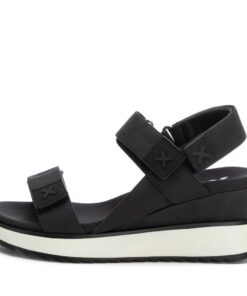 Alternative view of Γυναικείες πλατφόρμες μαύρες XTI 143848BLACK