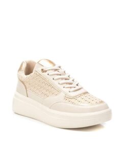 VEGAN Γυναικεία Sneakers μπεζ XTI 143773BEIGE