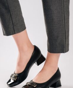 Alternative view of Ανατομικές γόβες μαύρες PICCADILLY 779-25024-16BLACK