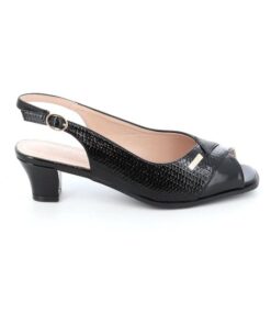 Alternative view of Γυναικεία πέδιλα μαύρα B SOFT 1955-426BLACK