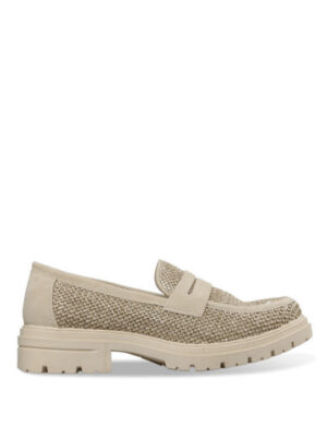 Γυναικεία μοκασίνια μπεζ ENVIE E10-21481BEIGE