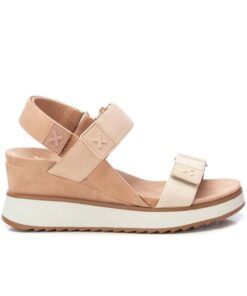 Γυναικείες πλατφόρμες μπεζ XTI 143848BEIGE