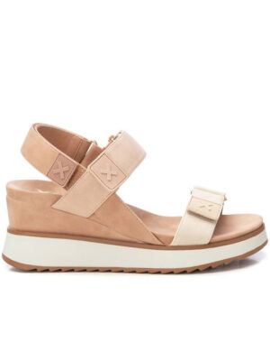 Γυναικείες πλατφόρμες μπεζ XTI 143848BEIGE