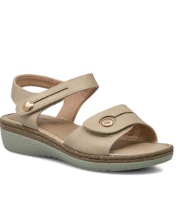 Γυναικεία πέδιλα μπεζ PAREX 11631055 BEIGE